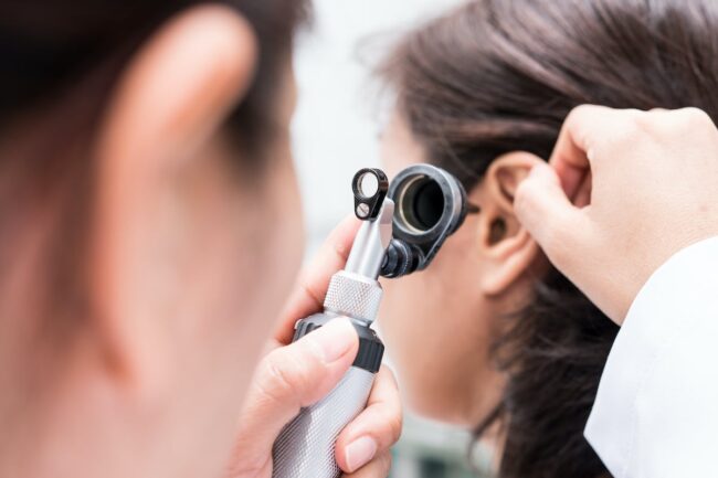 Doctor,Examined,The,Patient’s,Ear,With,Otoscope.,Patient,Seem,To Hearing Loss Treatment