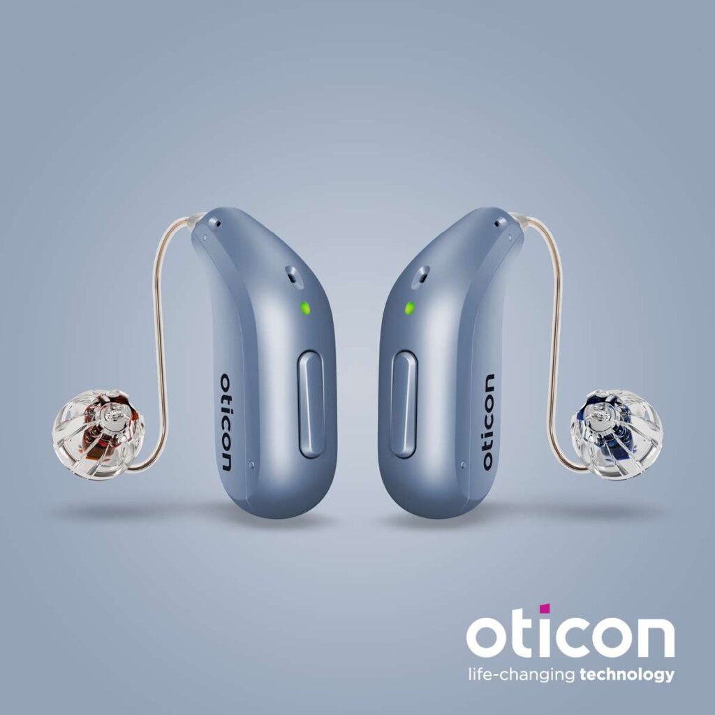 the Oticon Intent hearing aids.