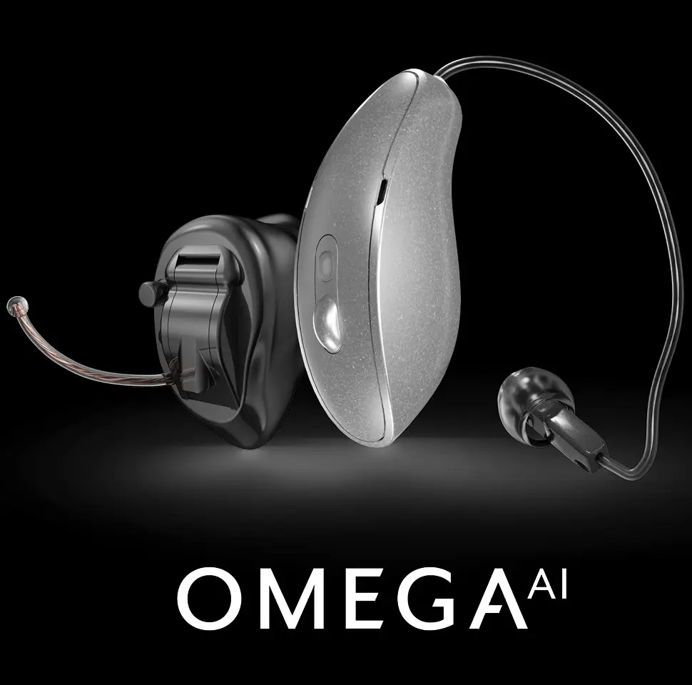 The Starkey Omega AI RIC and IEC hearing aids